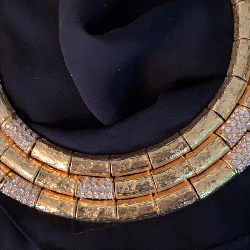 Aldo Gold Bamboo Necklace